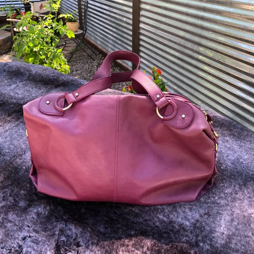 Ted Baker Satchel Raspberry - Picture 5 of 10